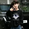 Camiseta base de algodón puro para niños, fina, para primavera y otoño, modelo nuevo 2026, camiseta de manga larga para niños súper elegante