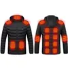 Roupas Inteligentes de Aquecimento Transfronteiriças Roupas de Aquecimento de Inverno Série M09 Roupas de Algodão com Aquecimento com Capuz Roupas de Algodão com Aquecimento Fabricante Atacado