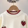 Suéteres de Invierno para Niñas 2025 Nuevo Estilo Suéteres de Otoño e Invierno para Niños Prendas de Punto Tops de Moda