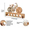 Ornamento de Mesa para Escultura e Corte em Madeira Mais Vendido na Amazon, Artesanato em Madeira Multi-Elemento, Clipe de Moeda, Mouse