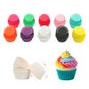 100/200/300/500 Color Macarrón Molde para Cupcakes Papel Snow Meiniang Bandeja de Papel Base de Papel Grado Alimenticio Resistente a la Grasa
