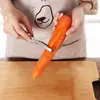 Descascador de aço inoxidável para cozinha e casa, descascador de frutas, descascador multifuncional de batatas, descascador de manga, raspador