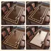 Mantel individual para mesa de comedor retro americano, estilo vintage, impermeable, a prueba de aceite, resistente al calor, mantel para mesa de centro, nuevo modelo 2026, protector de escritorio