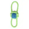 Amazon artículos para mascotas perro juguete de cuerda de algodón molienda de dientes limpieza cuerda de mordida para perro juego combinado Venta al por mayor