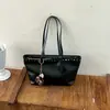 2026 Bolso Tote de Cuero Mate Estilo Retro de Gama Alta para Mujer Gran Capacidad Bolso de Mano para Viajes Cotidianos Estilo Coreano Bolso de Hombro Versátil