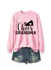 Sudadera deportiva casual cómoda versátil para mujer cheer grandma Amazon eBay tienda independiente capa base