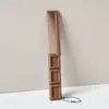 Pente com Espelho Dobrável de Chocolate, Mini Pente Portátil para Estudantes, Mini Pente Suave para Cabelo, Pente Pequeno Compacto e Portátil