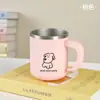 Nueva Taza Batidora Recargable Totalmente Automática para Batir Taza de Agua Portátil Taza de Café (Sin tapa, se puede usar como vaso para enjuague bucal)