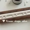 Pendientes de estrella con purpurina fina sencillos estilo japonés y coreano Pendientes de botón de estrella con mini circonita de plata de ley S925 Diseño exquisito y versátil