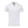 Camiseta polo de manga curta de cor sólida para adultos, secagem rápida, camisa publicitária, comércio exterior, esportes ao ar livre, corrida, macacão, impressão de logotipo