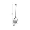 Juego de utensilios de cocina espátula de acero inoxidable para el hogar, espátula para saltear, cuchara para olla caliente, colador, cuchara para servir de restaurante, polvo, bistec