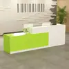 Balcão de caixa moderno, design minimalista e moderno, adequado para pequenas lojas, lojas de conveniência e balcões de recepção; novos modelos e outras opções