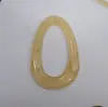 Anillo Amarillo con Forma de Gota de Agua, Hebilla para Cinturón de Resina Teñible, Hebilla de Dos Niveles, Hebilla de Unión para Traje de Baño, Fabricante de Hebillas Decorativas