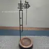 Portaincienso Colgante de Madera Maciza para el Hogar Interior Quemador de Incienso Creativo Adorno de Incienso Zen