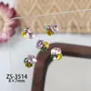 Arte de Unhas Nova de Alta Qualidade com Doces e Refrigerantes, com Mini Decorações Coloridas para Unhas Acabadas e Pequenas Pilhas de Strass