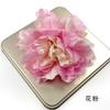 Flor de Peonía Francesa Simulada de 16cm Linterna de Festival de Medio Otoño DIY Pasador Guirnalda Accesorios Fondo de Boda Pared de Flores Arreglo Floral