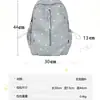 Mochila rosa palo de lunares para estudiantes de secundaria femeninas, mochila de nicho para estudiantes de preparatoria, mochila de gran capacidad para niñas de secundaria