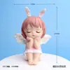 Anne Ángel Bebé Decoración de Pastel Adorno Celebridad de Internet Muñeca de Niña Princesa Linda Accesorios de Repostería de Cumpleaños