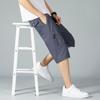 Pantalones capri de verano Power Factory, pantalones casuales holgados para hombre, pantalones cortos finos para papá, pantalones de trabajo para personas de mediana edad y mayores.