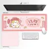 Mouse Pad Grande com Texto Divertido para Escritório, Estudo, E-Sports, Mesa de Computador Base de Borracha Natural Antiderrapante Absorve Água e É Resistente a Manchas