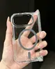 Adequado para Capa de Celular Magnética Duo para iPhone com Dobradiça Acrílica Duas em Uma 90% de Desconto Empilhável Apple Iphone18