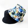 Sombrero de pescador con estampado digital de Amazon, nuevo sombrero de pescador de doble cara para exteriores, ideal para hombres y mujeres europeos y americanos.