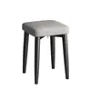Banqueta Quadrada Empilhável Banqueta para Sala de Estar Casa Moderna Simples Banqueta para Mesa de Jantar Quarto Banqueta para Maquiagem Banqueta Macia Reforçada Espessa