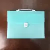 Bolsa de Acordeón Carpeta Bolso de Mano para Tutoría Bolsa Específica por Materia Almacenamiento de Exámenes Bolsa de Archivo de Acordeón Multicapa de Alto Valor