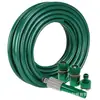 Venta al por mayor de fábrica 12 mm Manguera de agua para lavado de autos de jardín Pistola de agua Juego de 4 piezas Manguera de agua de jardín de PVC Manguera de carga Manguera de agua para jardinería