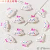 Joyería para arte de uñas de dibujos animados Kulomi Jade Perro Canela Zorro pequeño Oso Kitty Gato Calcomanía para uñas DIY Decoración de resina al por mayor