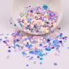 Sereia Ji Jin Guang Amor Misto Lantejoulas Flash Diy Slime Filled Drop Glue UV Glue Cream Shell Do Telefone Móvel 10g