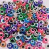 Cuentas de joyería, cuentas sueltas, accesorios, resina, ojos oblatos, 9-11 mm