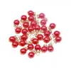 Colar Pingente Pérola Imitação Alto Brilho ABS Strass Acessórios de Pingente Decoração Pingente DIY Ornamentos Acessórios