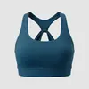 Sujetador deportivo transfronterizo de alta elasticidad y amigable con la piel, espalda hermosa, a prueba de impactos, push-up, ajustable, talla grande, sujetador deportivo para yoga y fitness