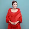 Comercio Exterior Chal de Piel para Novia Nueva Tallas Grandes Chal Blanco para Vestido de Boda Accesorios de Boda Invierno para Mujer