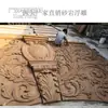 Moldura de alero GRC estilo moderno moldura de pared exterior para casa autoconstruida moldura decorativa prefabricada de cemento ligero