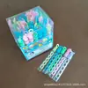 Palito para hacer burbujas de tubo de ensayo pequeño mini de 11 cm y 4.5 ml, juguete para soplar burbujas, palito de burbujas de 5 agujeros, botella vacía al por mayor