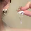 Brincos de Tassel com Espiga de Trigo de Início de Primavera, Estilo Fada, Alto Padrão, Elegantes, Delicados, Luxo Leve, Brincos de Novo Estilo