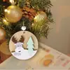 Colgantes de madera para decoración navideña, manualidades, árbol de Navidad, fiesta, decoración navideña, bricolaje, decoraciones con virutas de madera