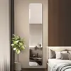 Espejo de cuerpo entero sin marco y ultraestrecho, Espejo de tocador, Espejo de cristal, Espejo de probador, Dormitorio, Sala de estar, Recibidor, Espejo de pared