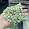 Jingdong joyería cubierta de leche verde natural pulsera de esmeralda de Tianshan verano Xiaoqing aire fresco pulsera de cuentas redondas al por mayor