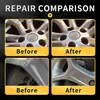Aplicável para Caneta de Pintura de Retoque para Calota de Roda de Carro Tesla Caneta de Pintura Automotiva para Reparo de Arranhões Preto Cinza-metálico Prata Fábrica de Origem