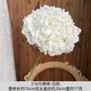 216 hortensias de algodón de un solo tallo para decoración de boda estilo francés, pared de flores de hortensia con borde enrollado, comercio exterior transfronterizo