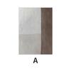 Pintura Decorativa Estilo Japonês Branco Pintura de Parede de Fundo para Sofá da Sala de Estar Pintura Suspensa em Bloco de Cor Abstrato de Duplo Elo Bege
