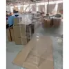 Estante de acrílico moderna de luxo leve, grau E0, combinação livre integrada, armazenamento de chão
