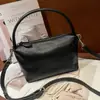 Bolso de Piel Genuina para Mujer Bolso Boston Transfronterizo Bolso Almohada Retro Nuevo Estilo Bolso de Mano para Mujer Capa Superior Piel de Vaca Curtida al Vegetal Bolso de Hombro