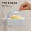 Estante para Jabón de Pared Hogareño Baño Sin Perforaciones Caja de Jabón de Pared con Tapa Drenaje Estante de Almacenamiento para Jabón de Manos Universal