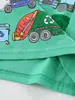 Suministro Transfronterizo 26 Años de Experiencia en Camisetas de Manga Corta para Niños de Primavera y Verano con Estampados de Coches de Dibujos Animados y Cuellos Redondos para Niños, en Stock