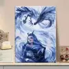 O Menino Diabo Nao Hai diy Pintura a Óleo Digital 2025 Novo Preenchimento Acrílico Pintura Decorativa Feita à Mão