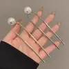 Pasador de Pelo en Forma de U con Perlas para Mujer, Pinza para Moño, Herramienta de Peinado, Pasador Fijo, Nuevo Estilo Chino, Accesorio de Cabello de Alta Gama